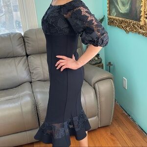 Aidan Mattox, New,  Off Shoulder, Cocktail Dress